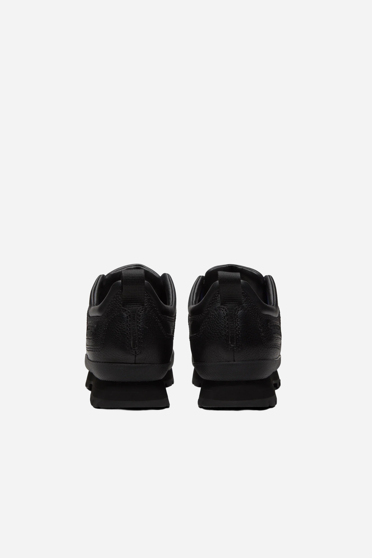 Euro Hiker Lace Up Shoe Black Full Grain