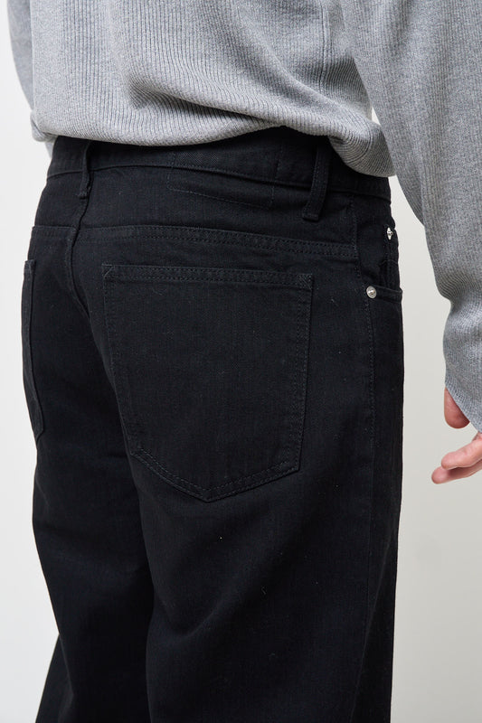 5 Pocket Jeans Black