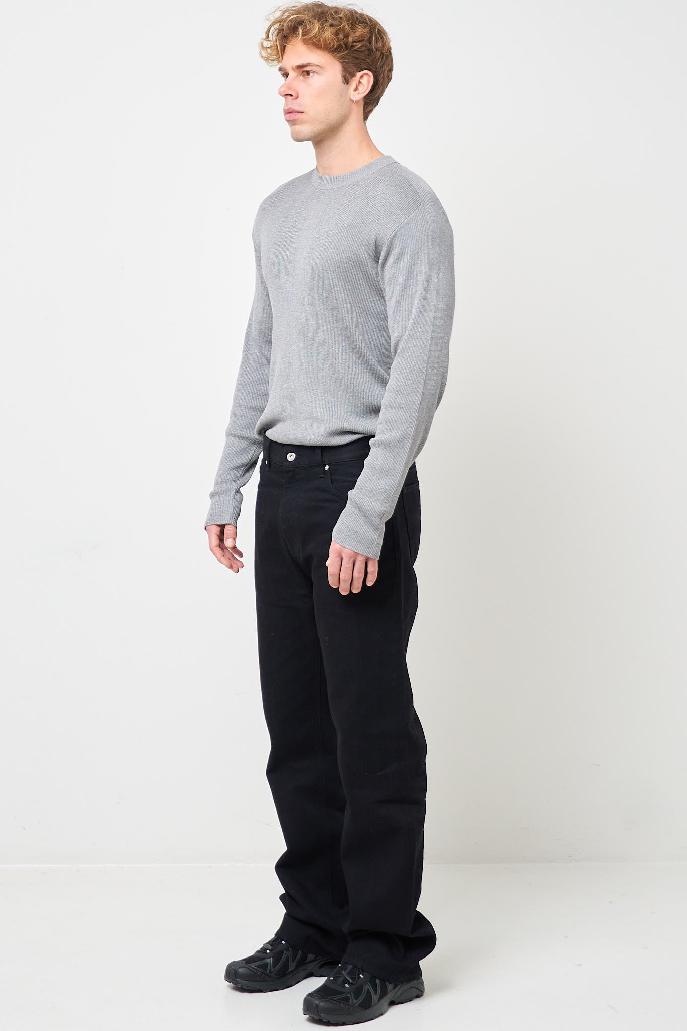 5 Pocket Jeans Black