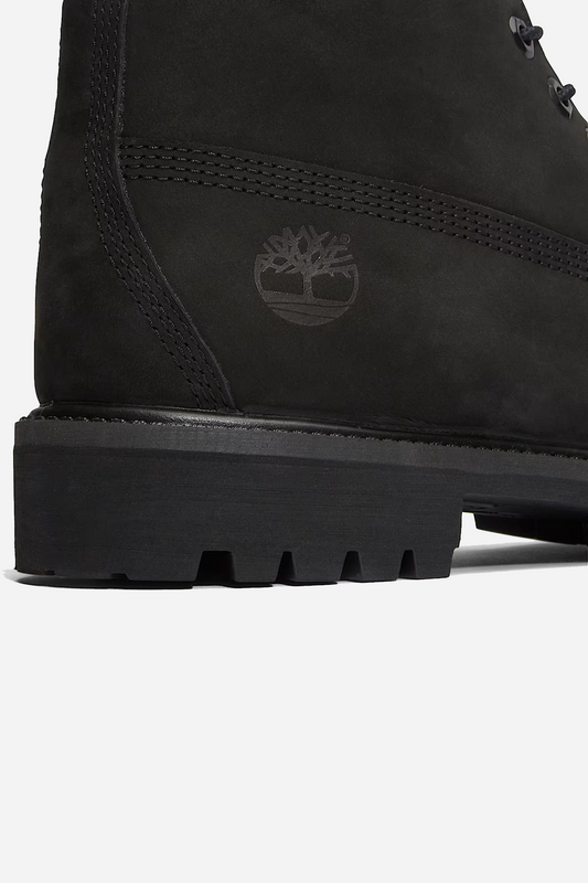 6 Inch Lace Up Waterproof Boot Black