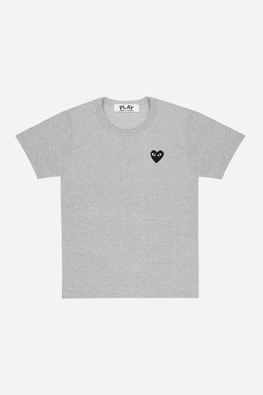 Black Heart T-shirt Grey