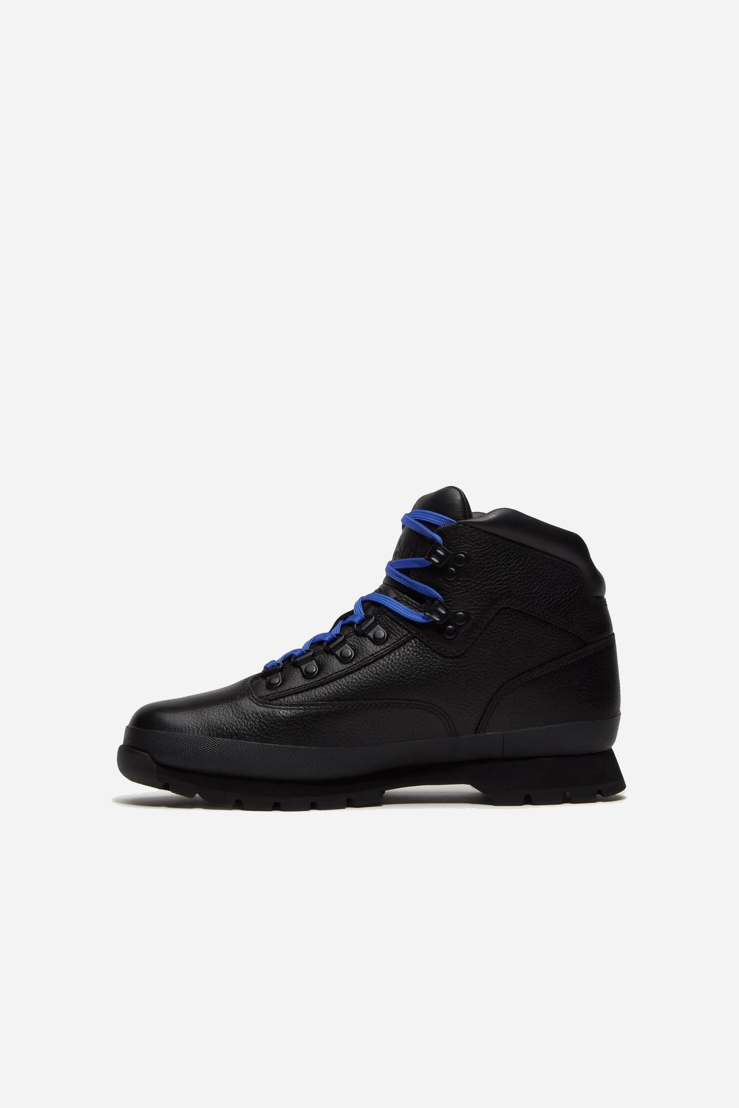 Euro Hiker Mid Lace Up Boot Black Full Grain