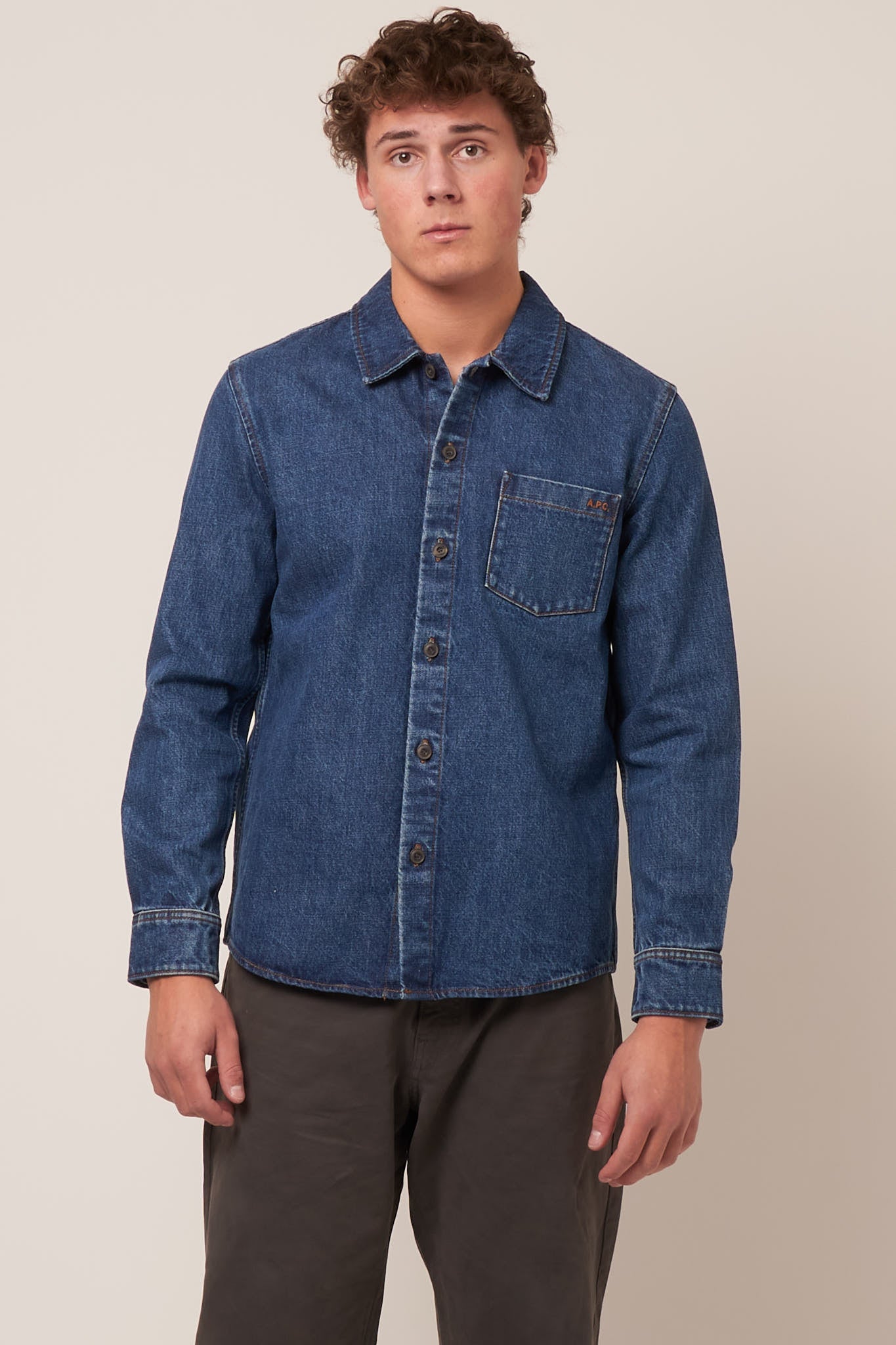 Vittorio Overshirt Indigo