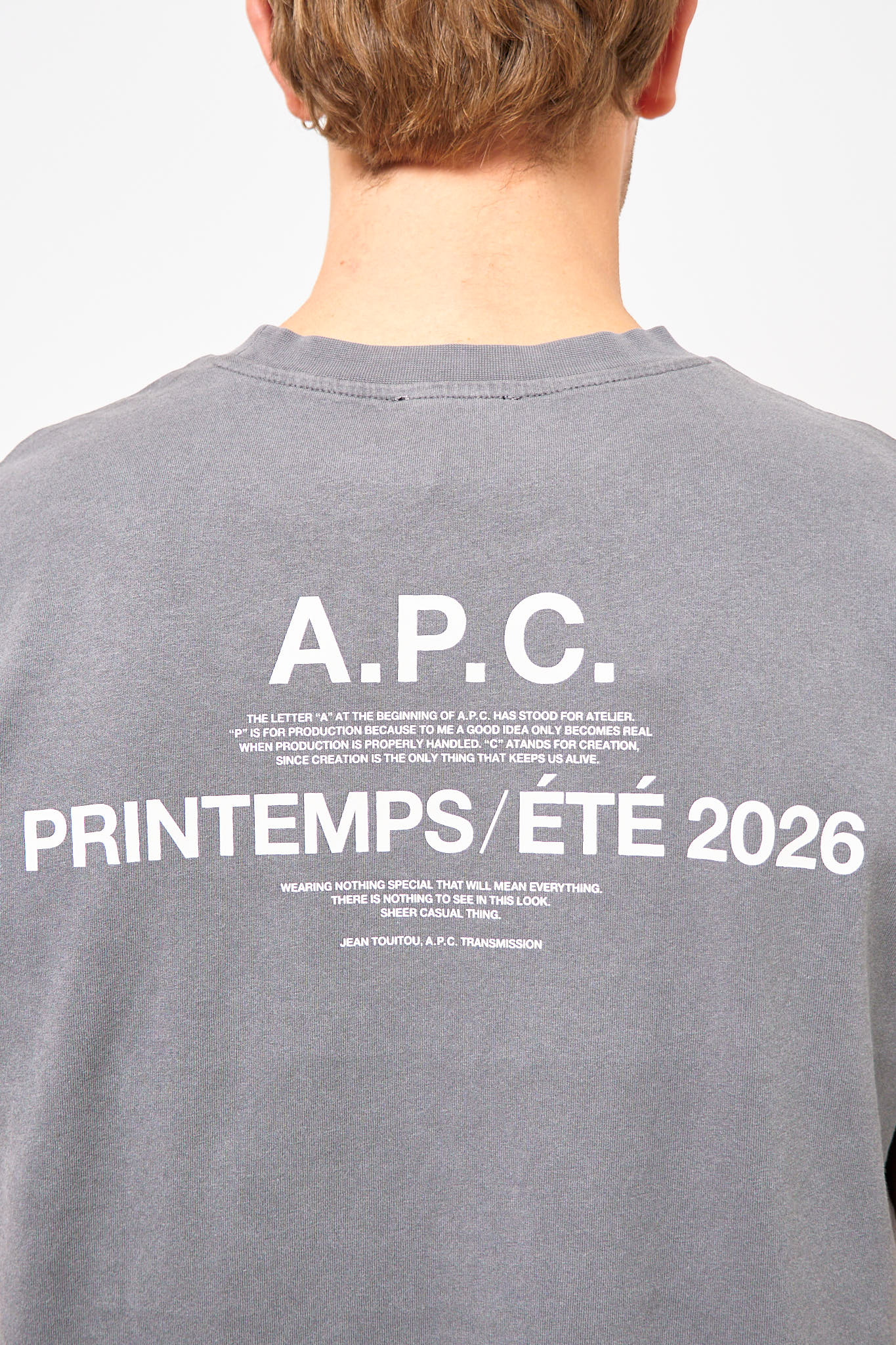 APC Logo T-Shirt False Black