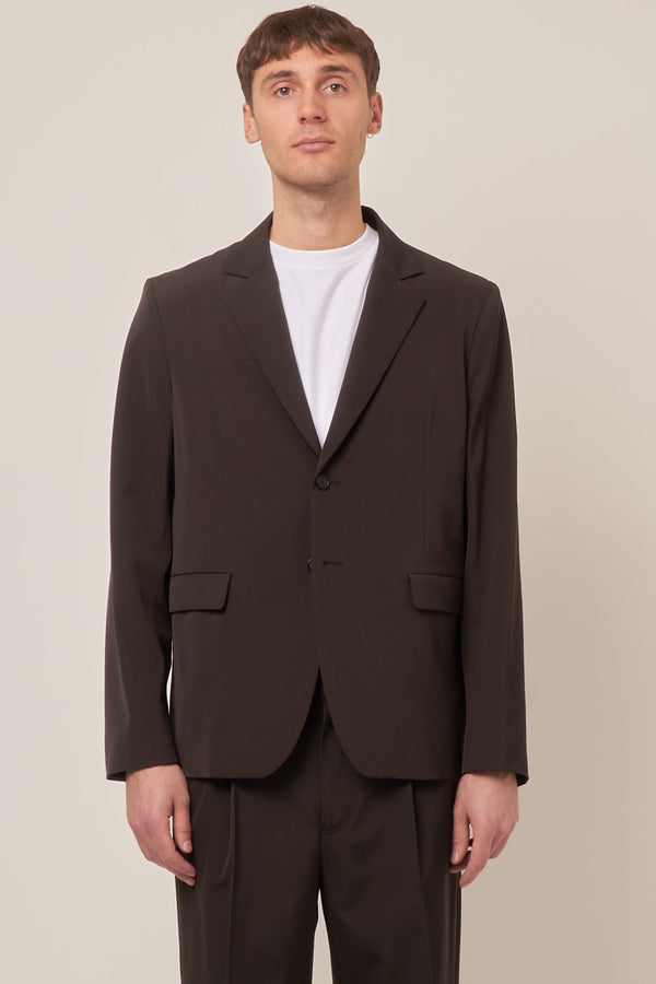 Regular Fit Suit Jacket Cacao Brown