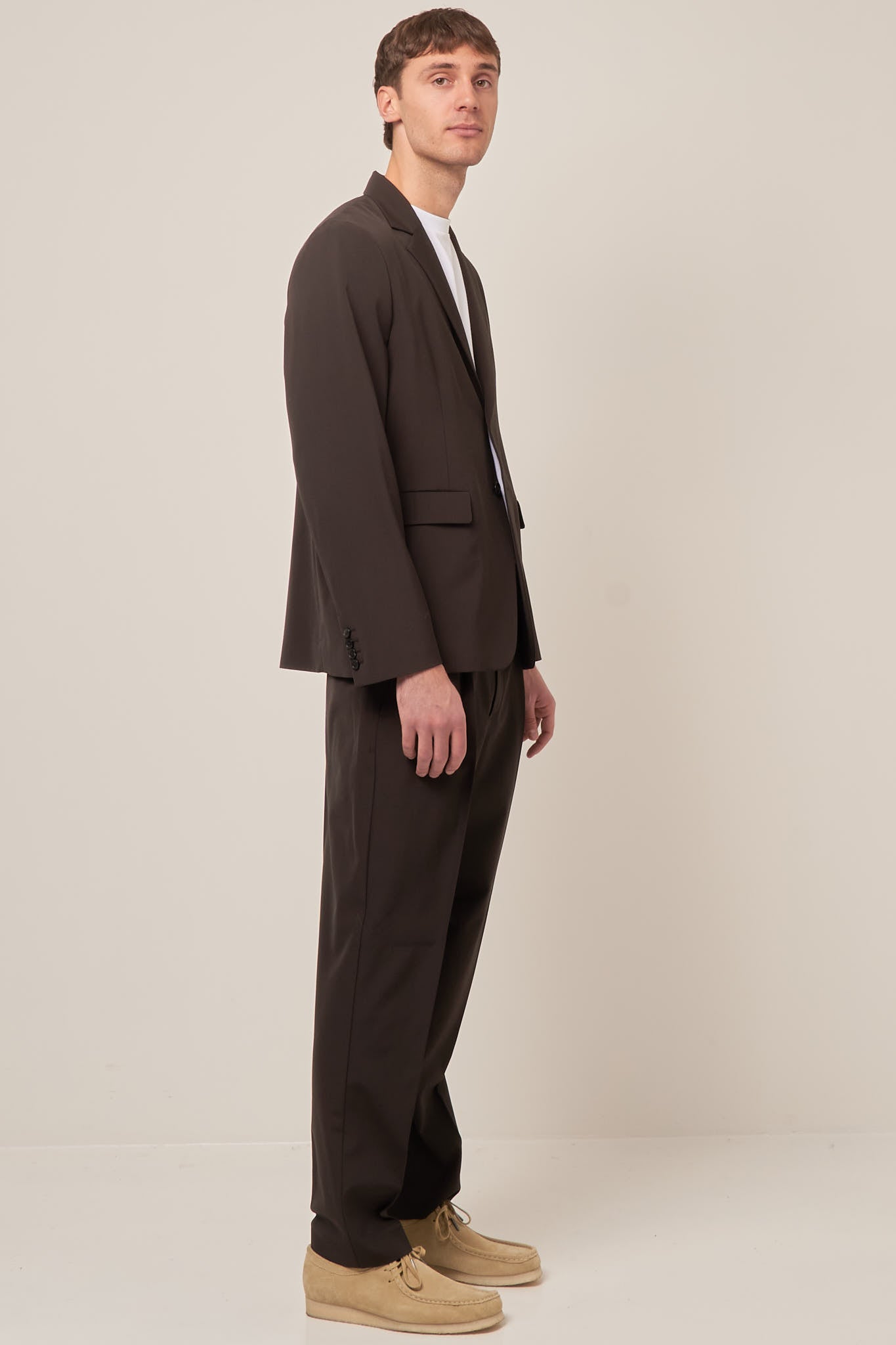 Regular Fit Suit Jacket Cacao Brown