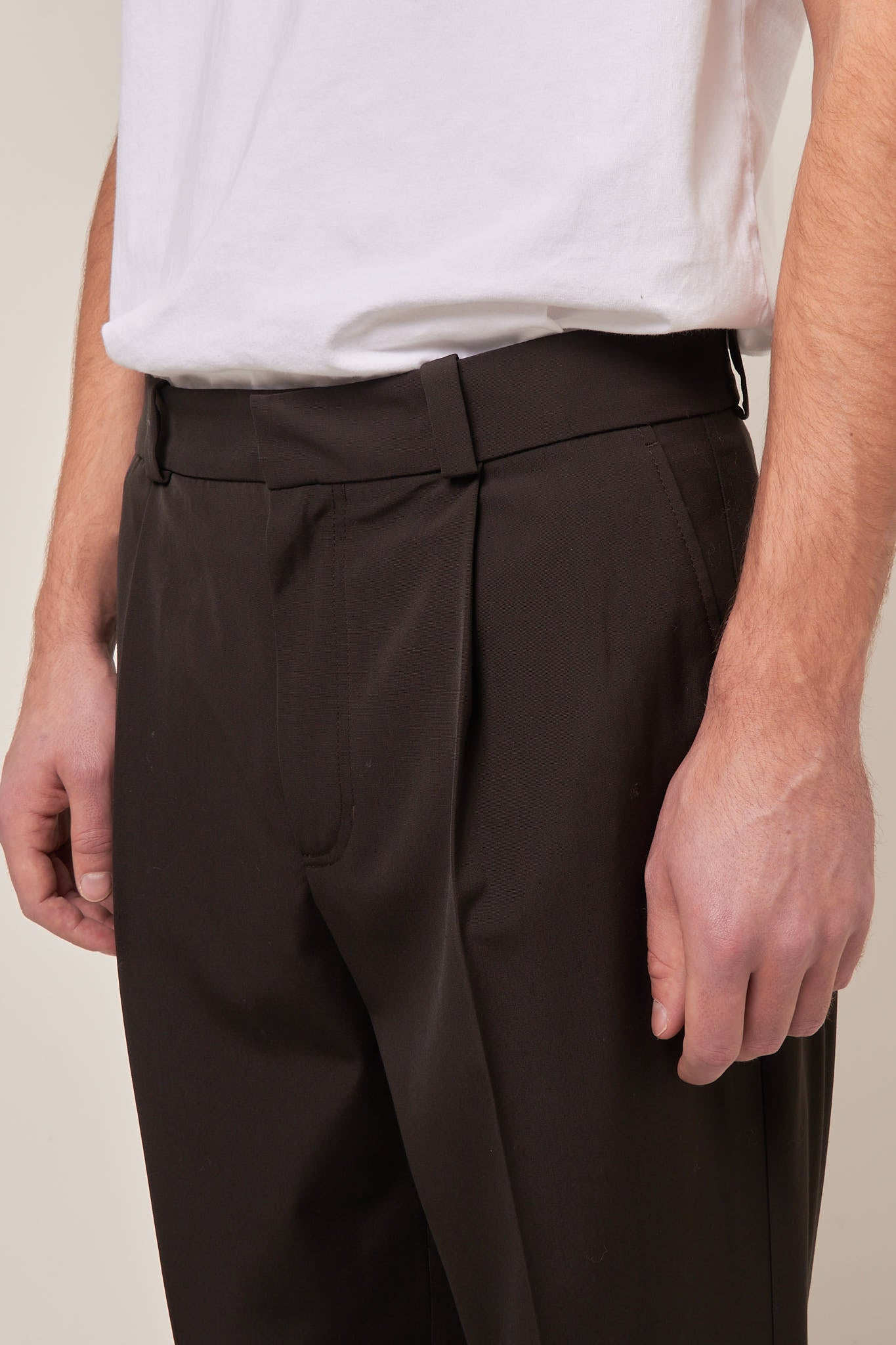 Tailored Trousers Cacao Brown