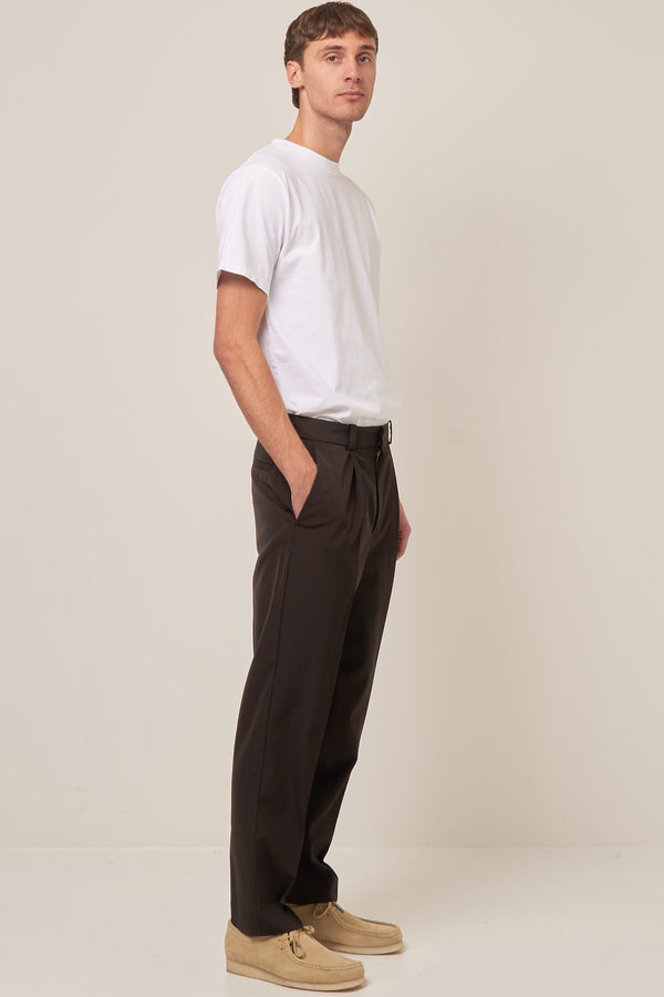 Tailored Trousers Cacao Brown