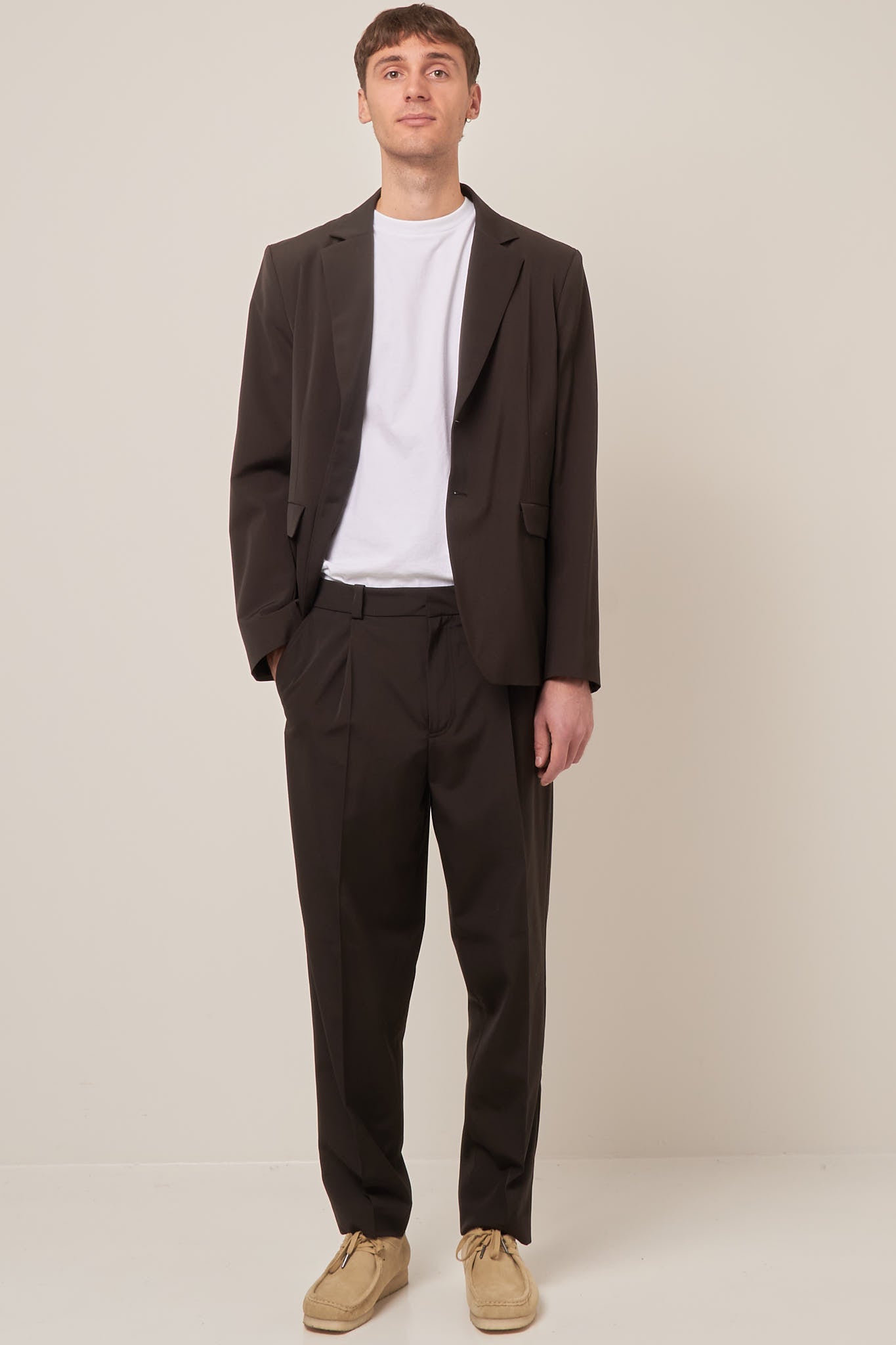 Tailored Trousers Cacao Brown