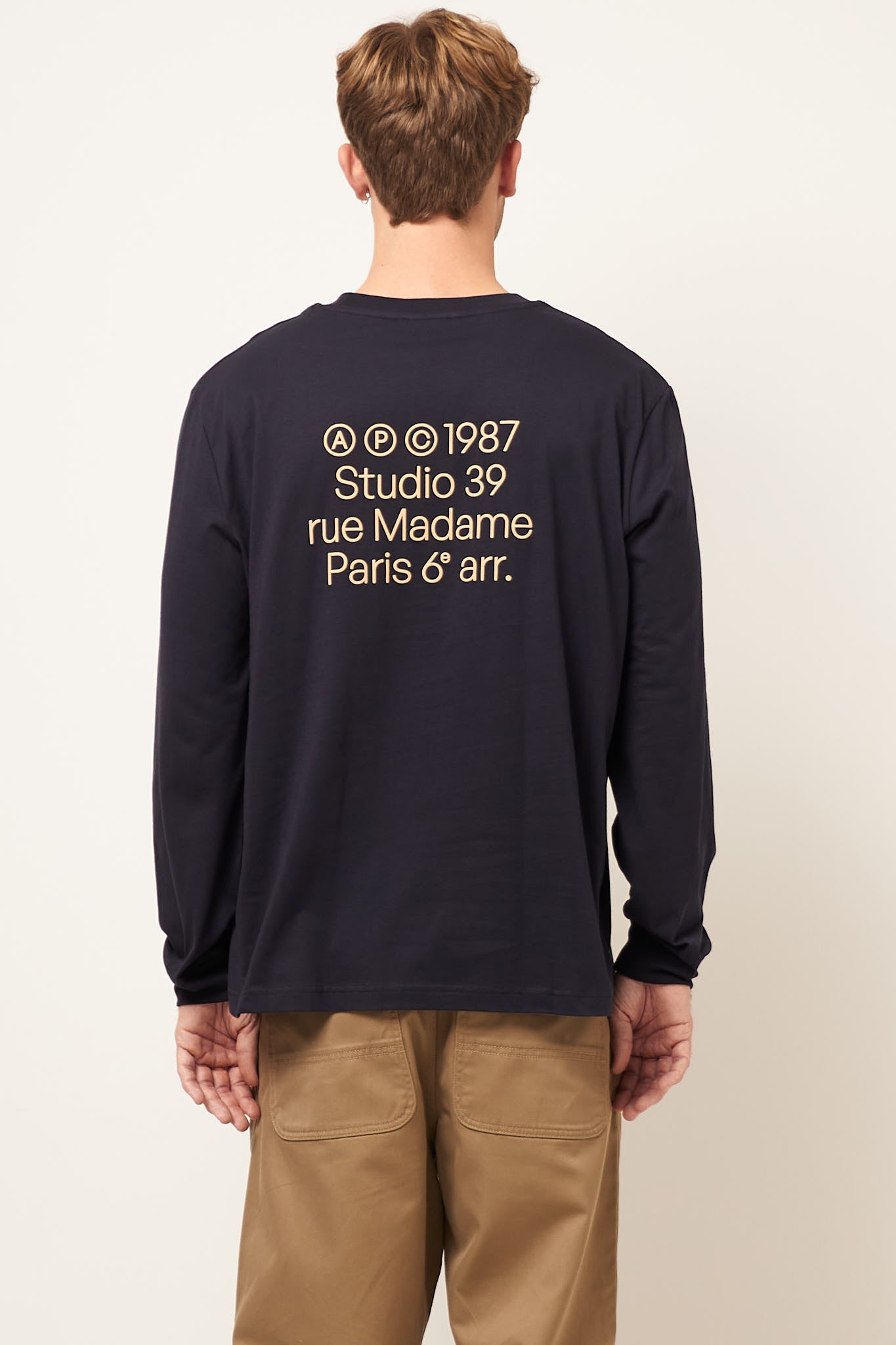 Adresse Long Sleeve T-Shirt Dark Navy