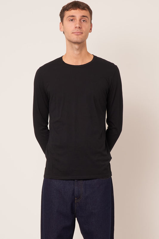 Decatur LS T-shirt Black