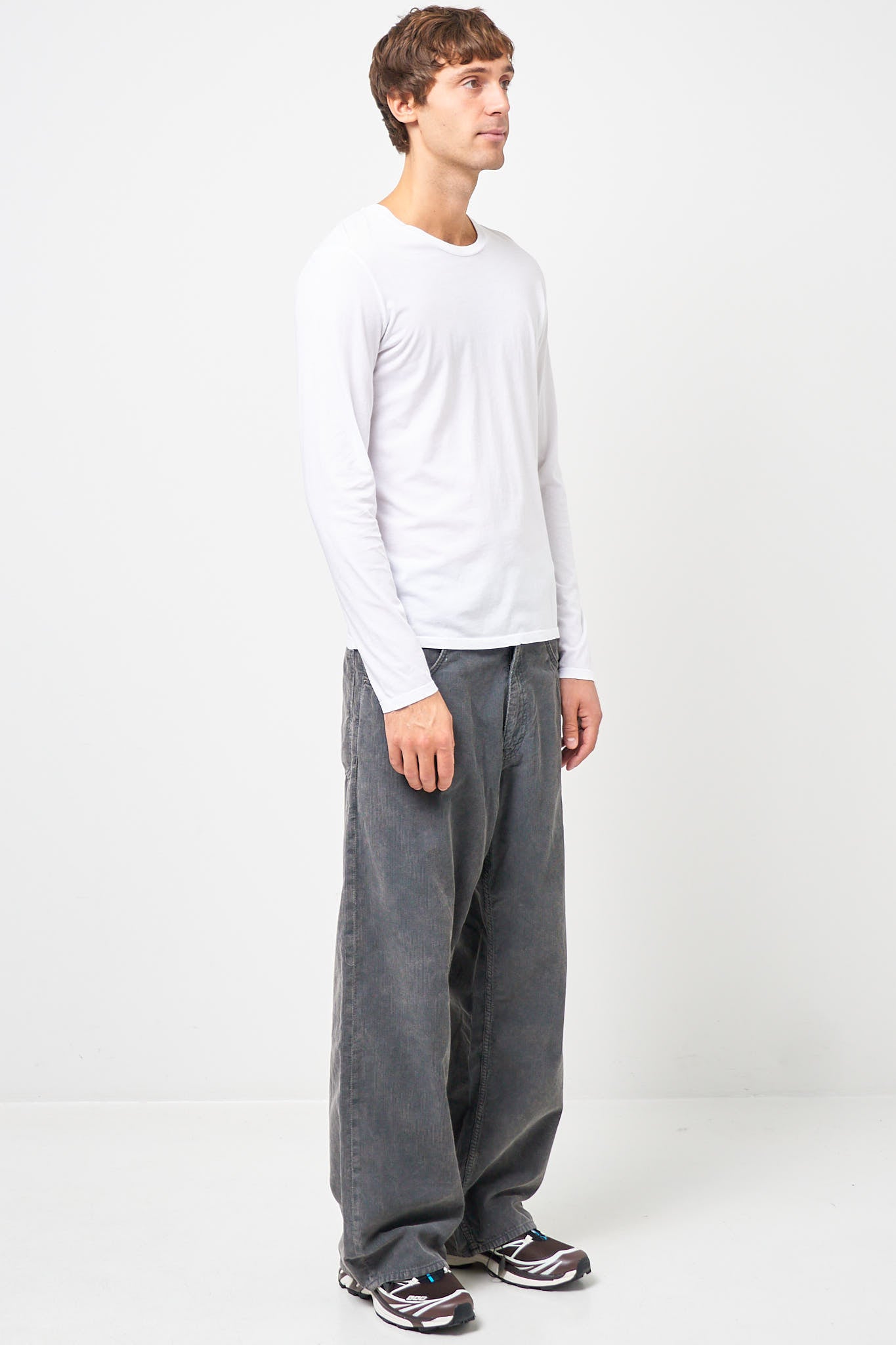 Decatur LS T-shirt White