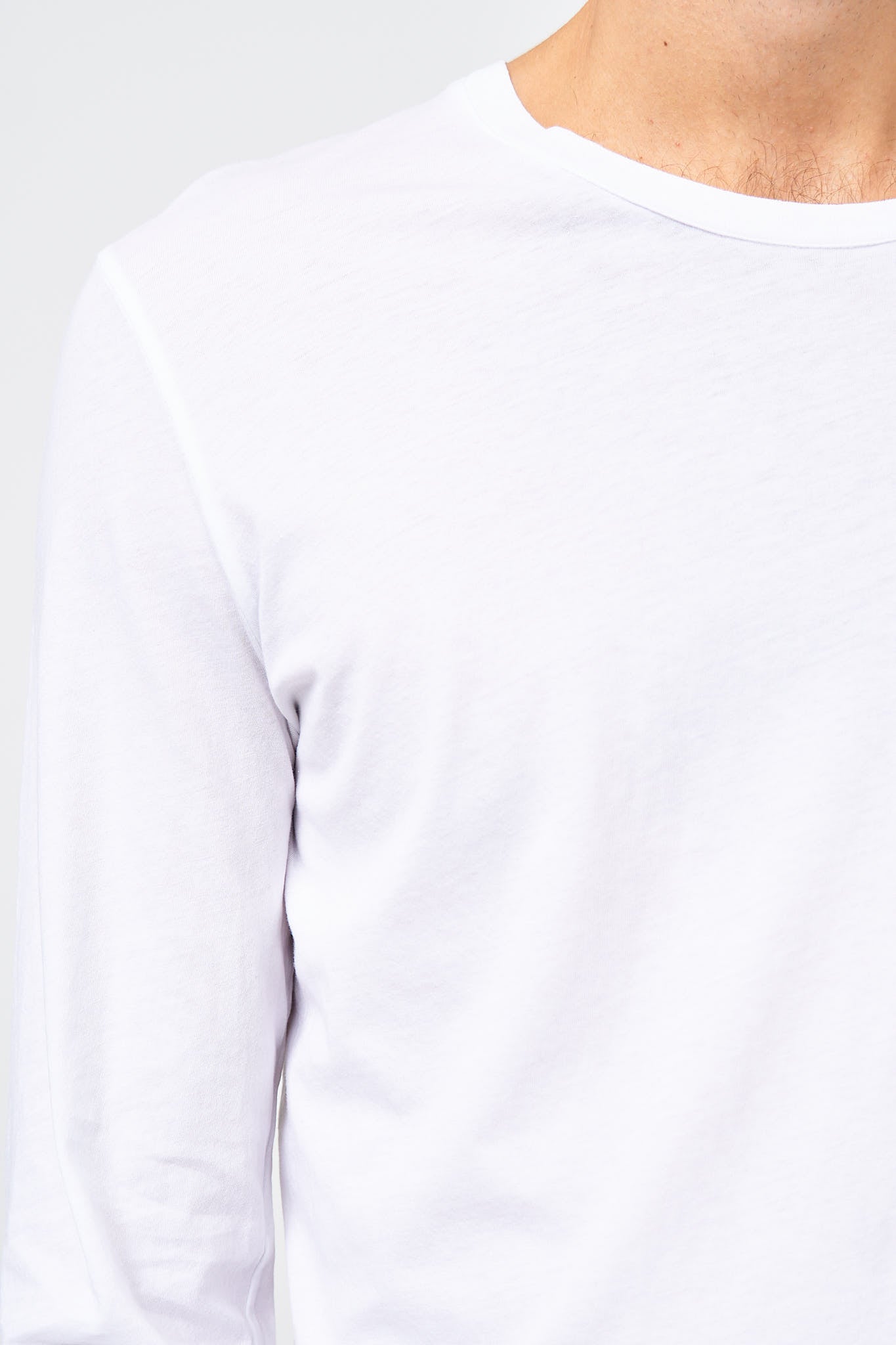Decatur LS T-shirt White