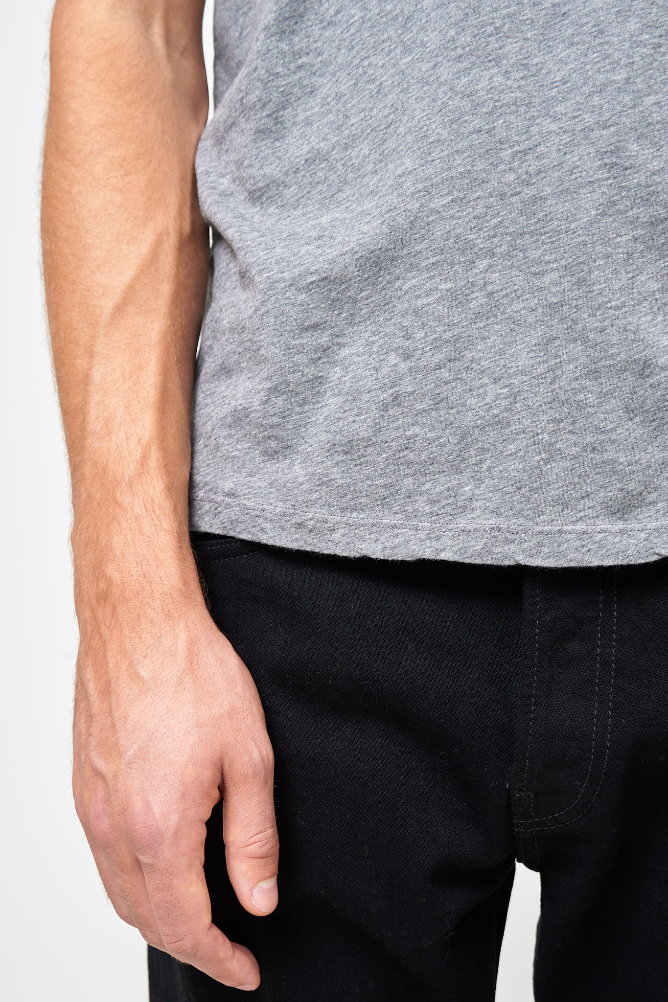 Decatur T-shirt Grey Melange