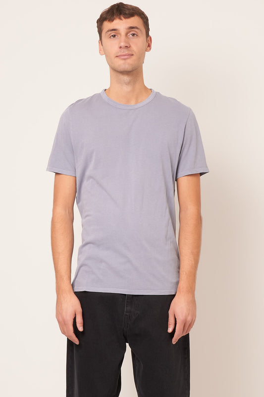 Devon T-Shirt Vintage Blue Grey