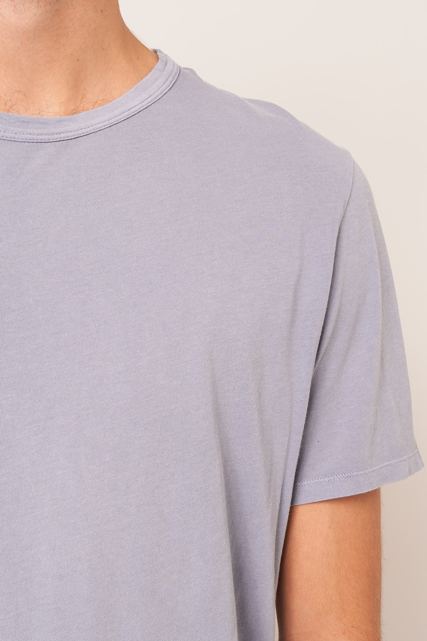 Devon T-Shirt Vintage Blue Grey