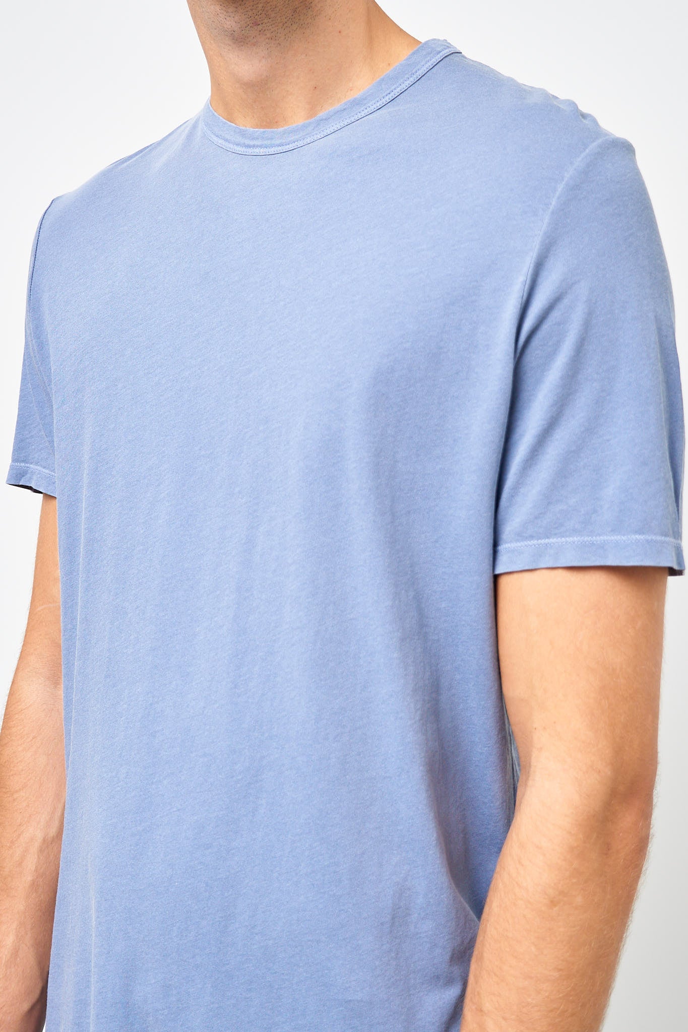 Devon T-Shirt Vintage Blue Grey