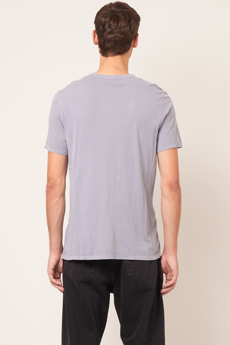 Devon T-Shirt Vintage Blue Grey