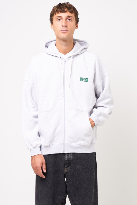 Baptown Hoodie Heather Grey