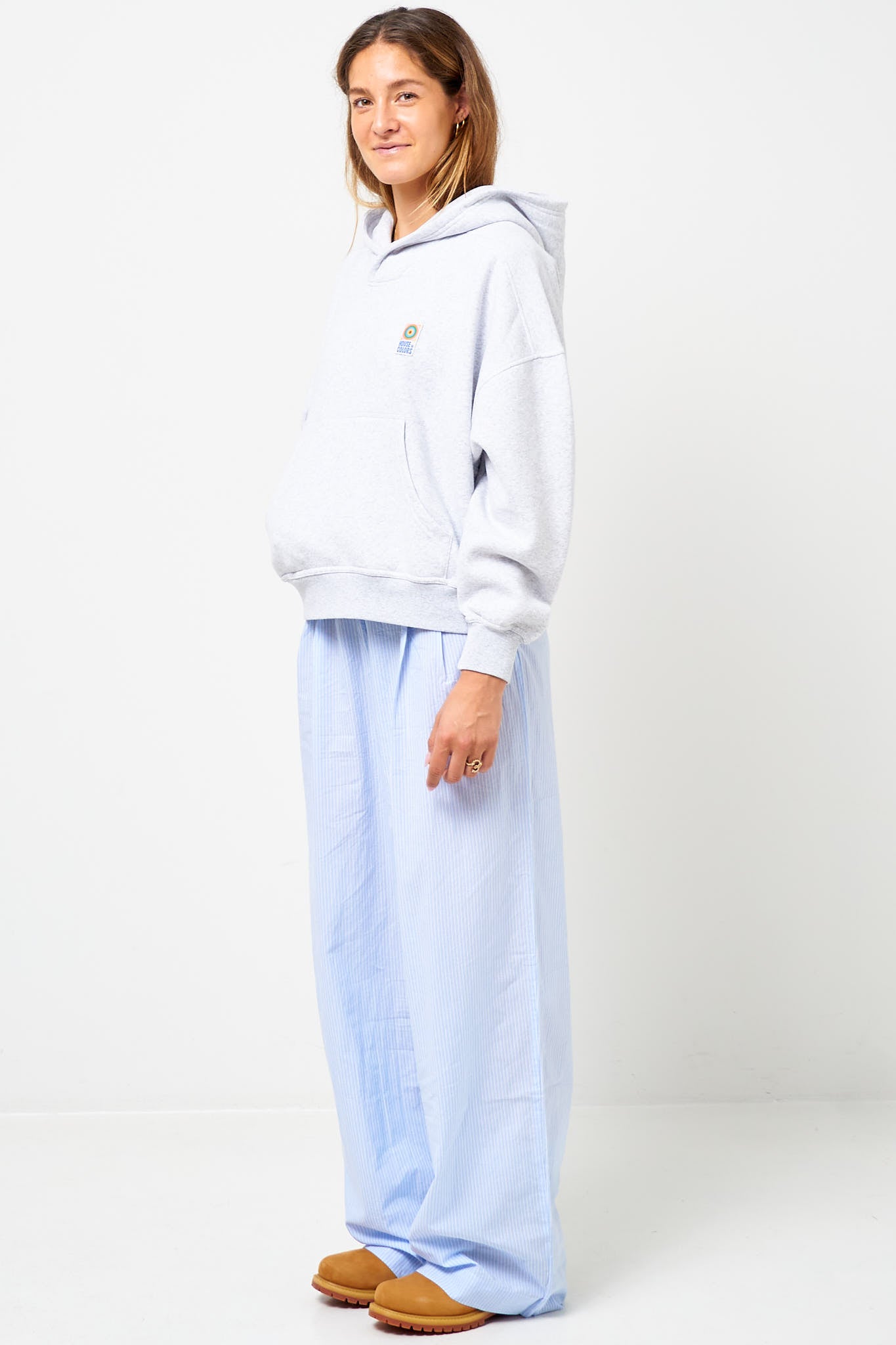 Baptown Hoodie Heather Grey