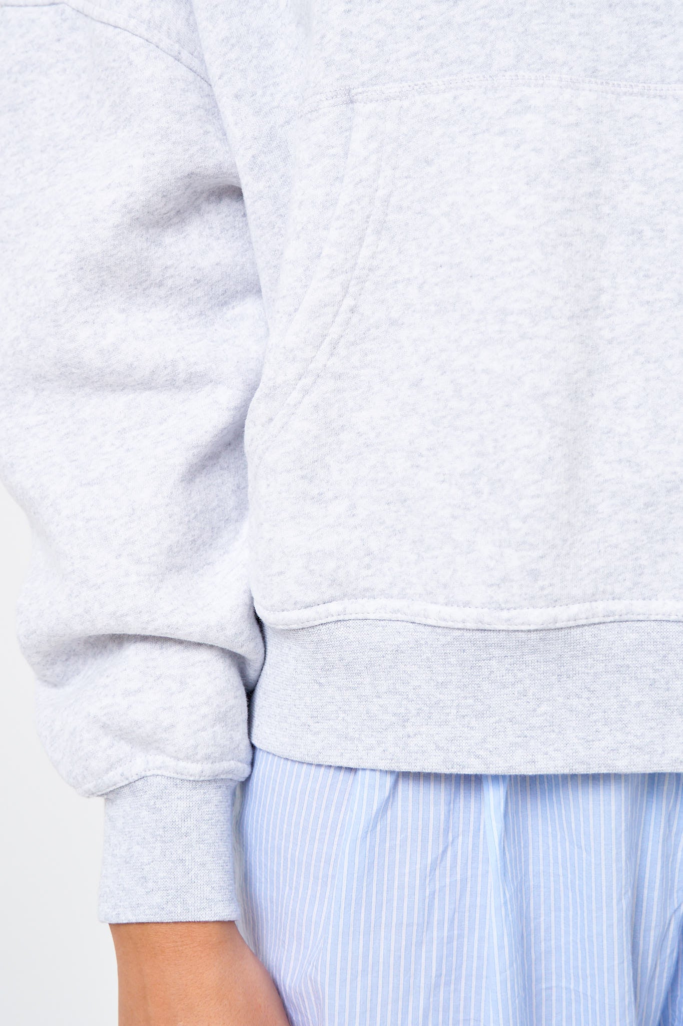 Baptown Hoodie Heather Grey