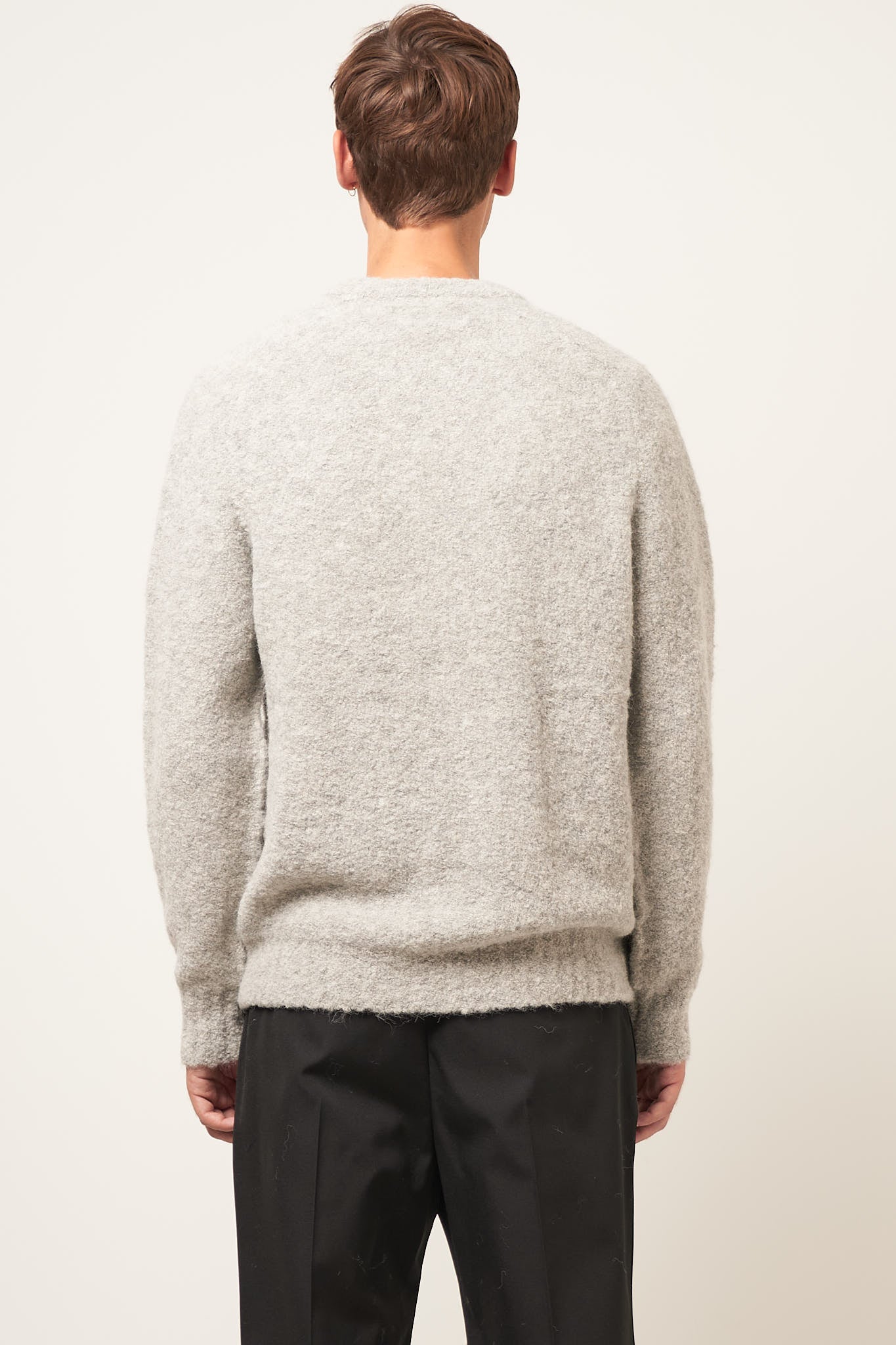 Bouclé Crew Grey