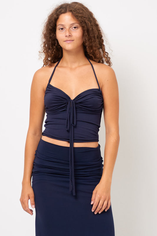Bustier Top Navy