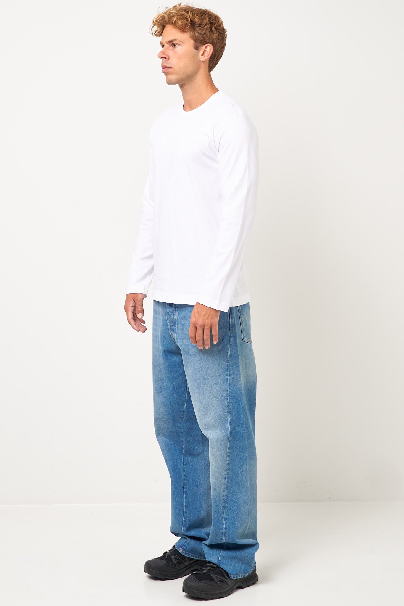 CDG Forever L/S T-Shirt White