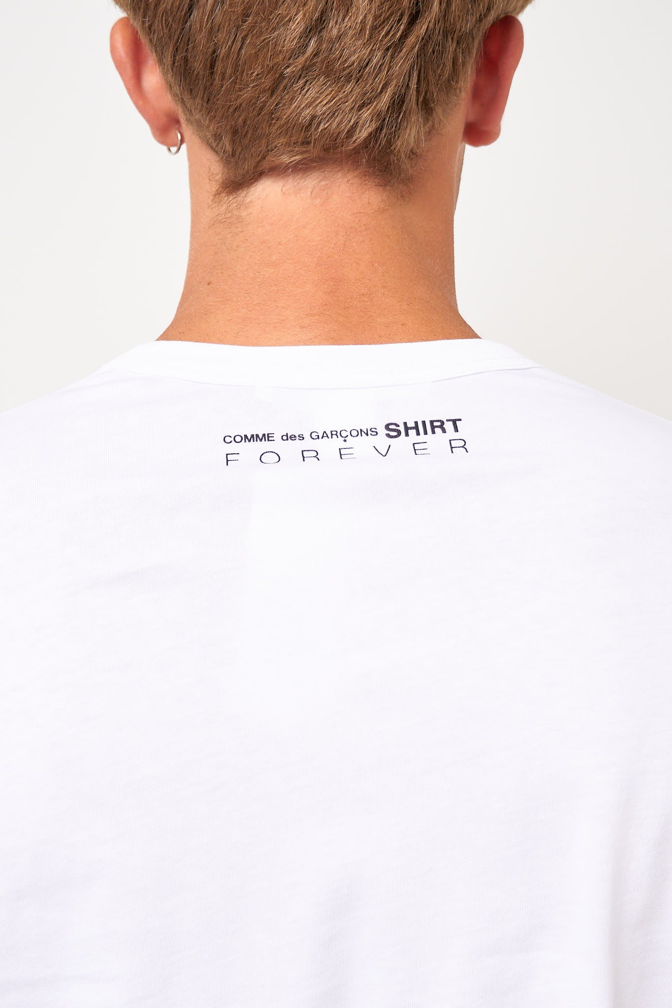 CDG Forever L/S T-Shirt White