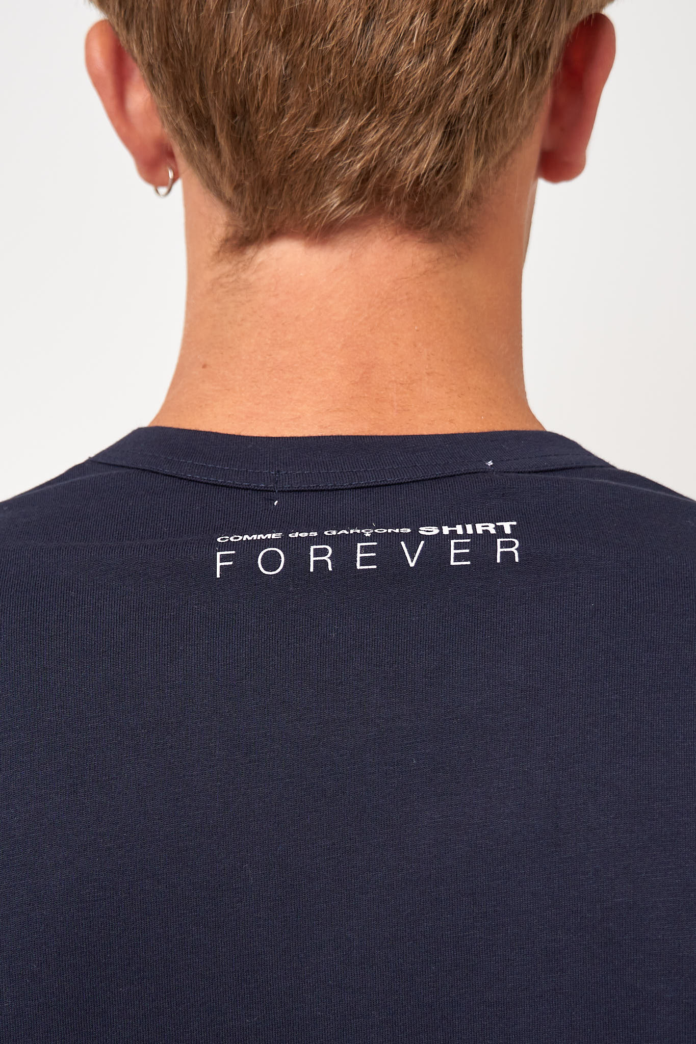 CDG Forever T-Shirt Navy