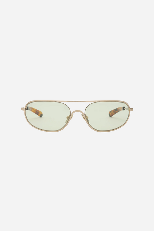 Caden Brushed Light Gold/Chill Out Green Lens