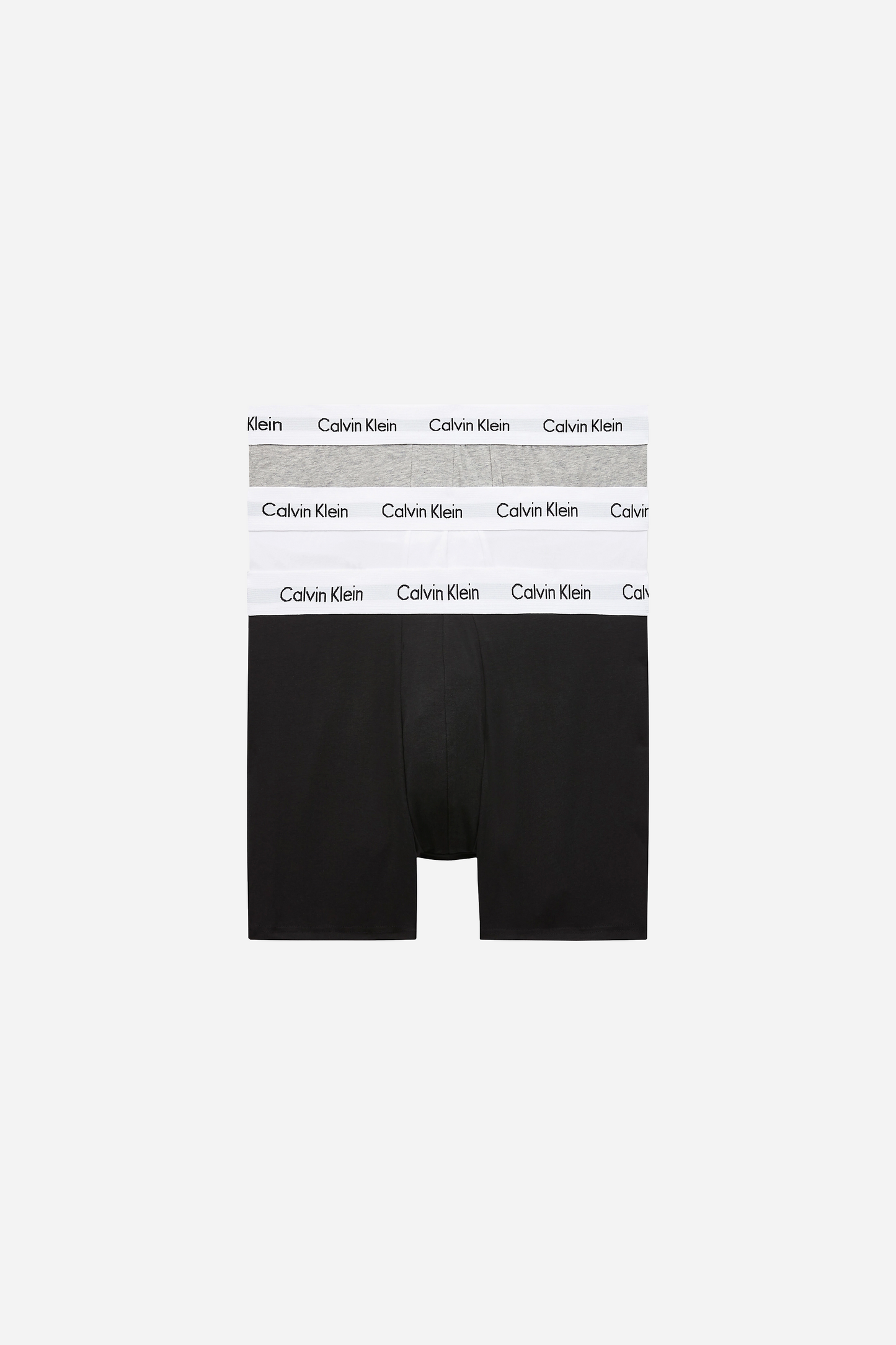 3 Pack Trunks Black/White/Grey