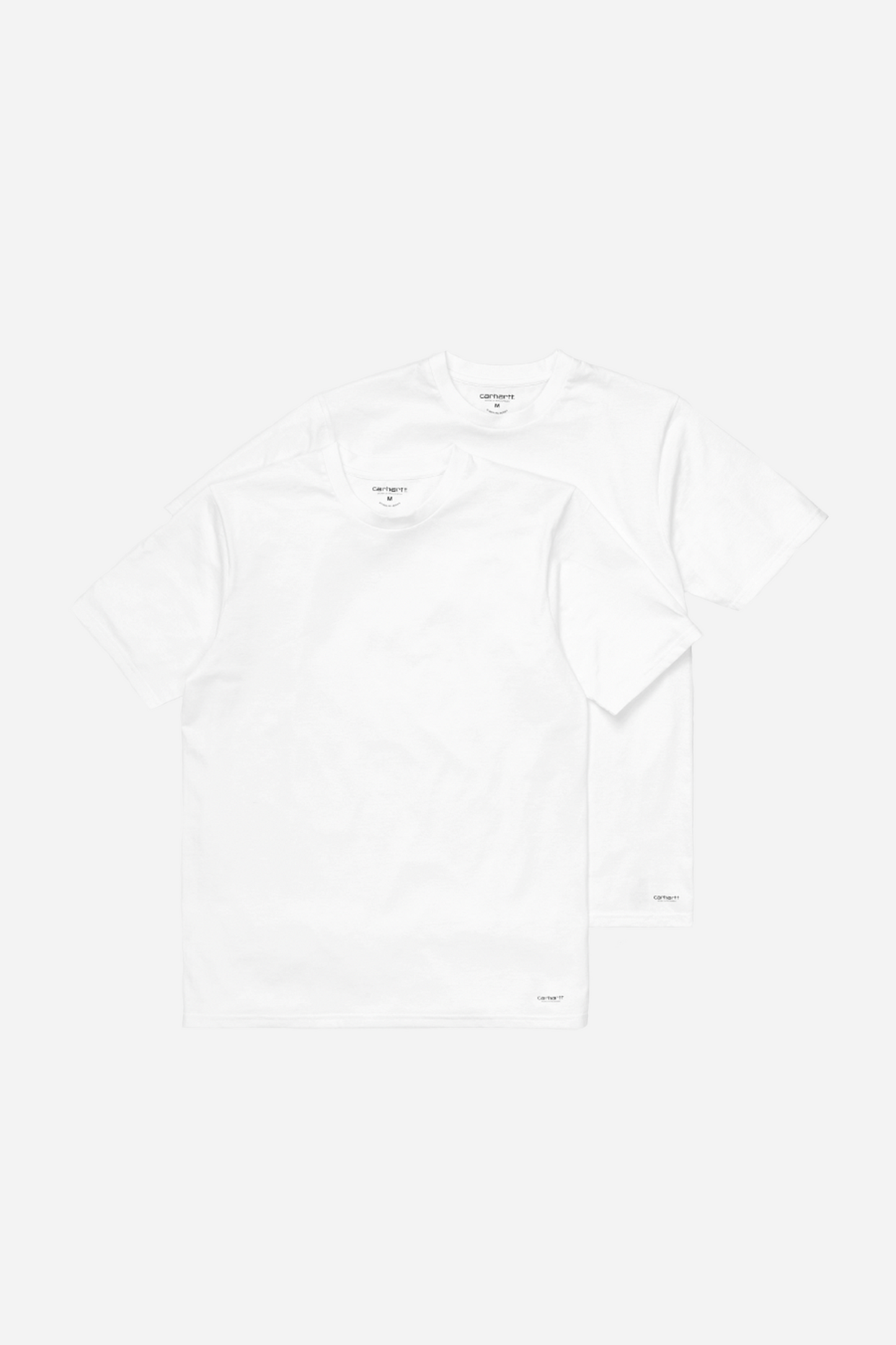 2 Pack Standard Crew Neck T-Shirt White