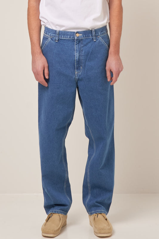 Simple Pant Blue Stone Washed