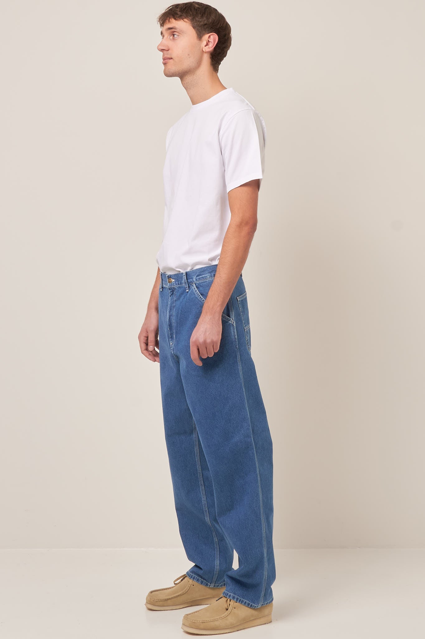 Simple Pant Blue Stone Washed