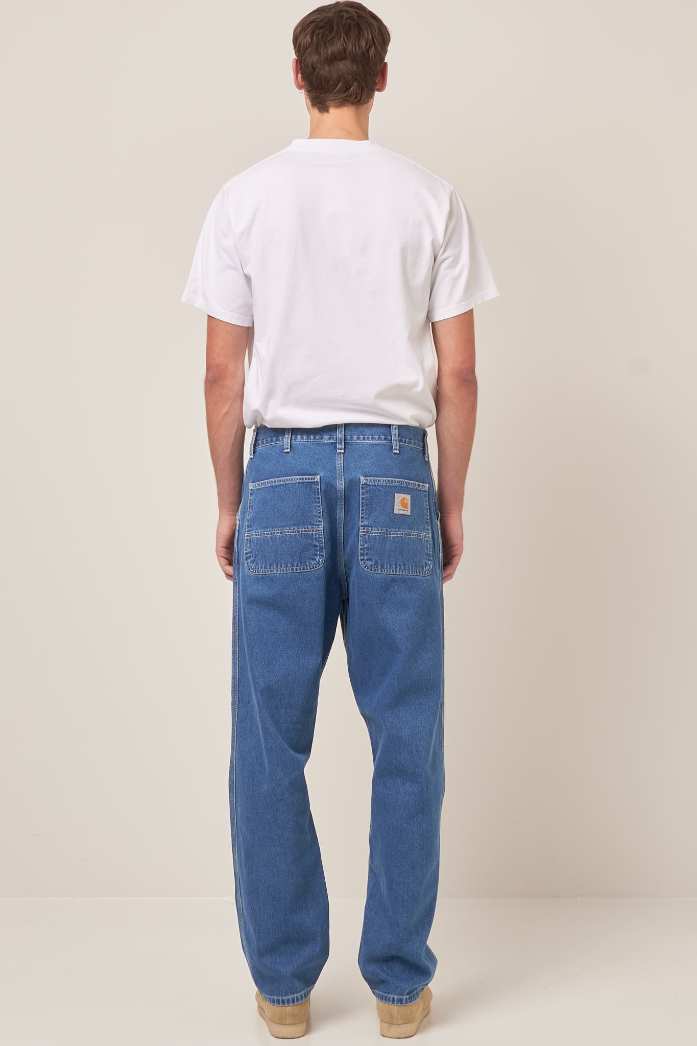 Simple Pant Blue Stone Washed