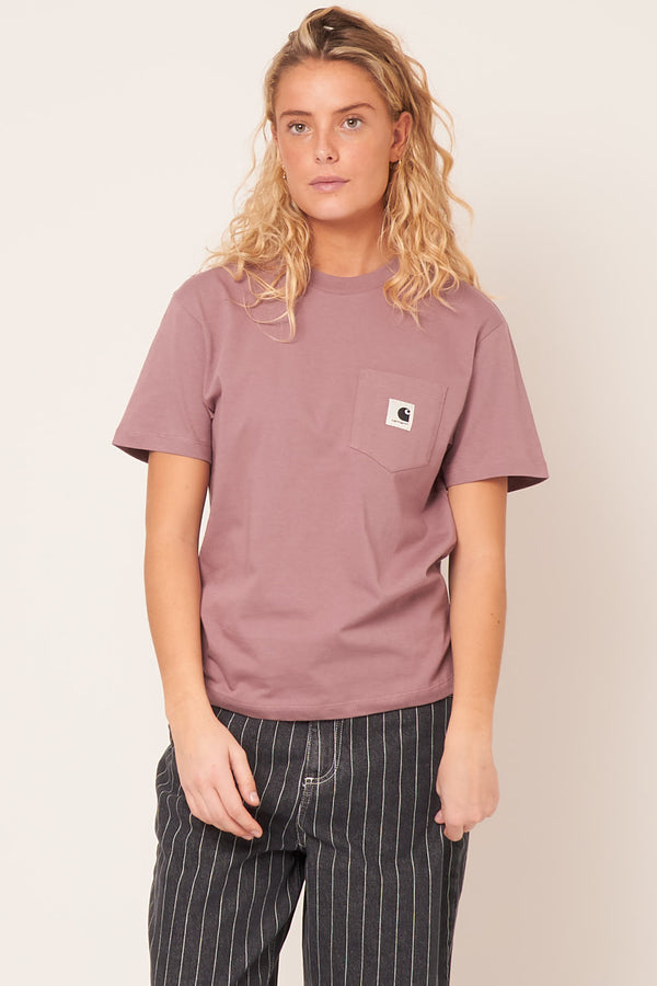 W' S/S Pocket T-Shirt Daphne