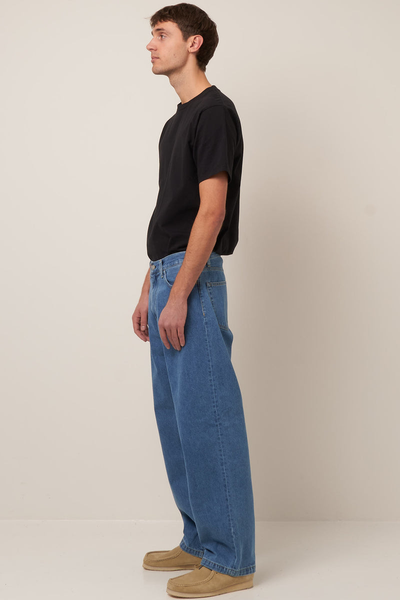 Simple Pant Blue Stone Washed
