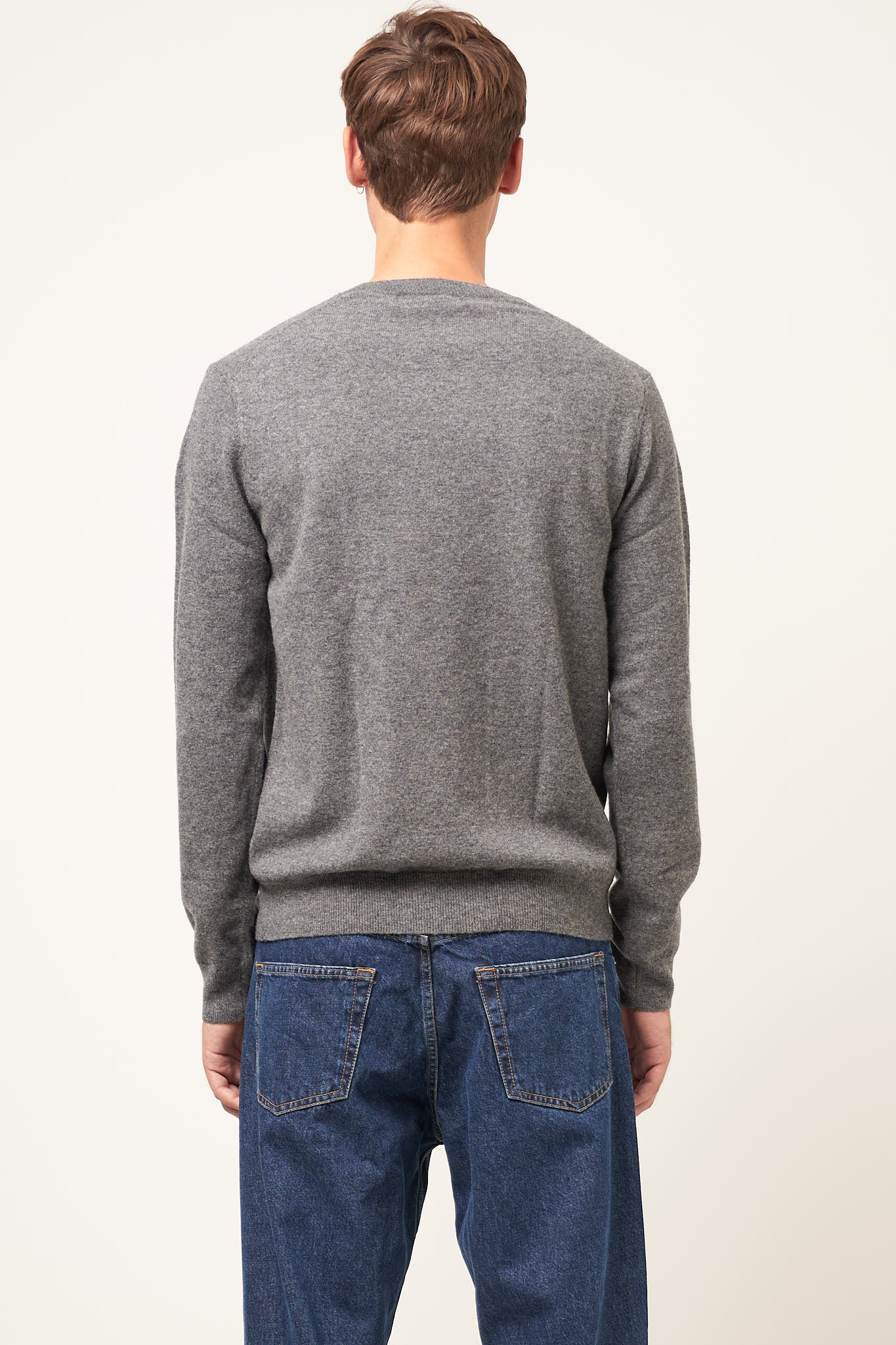 CdG Forever Wool Pullover Top Grey