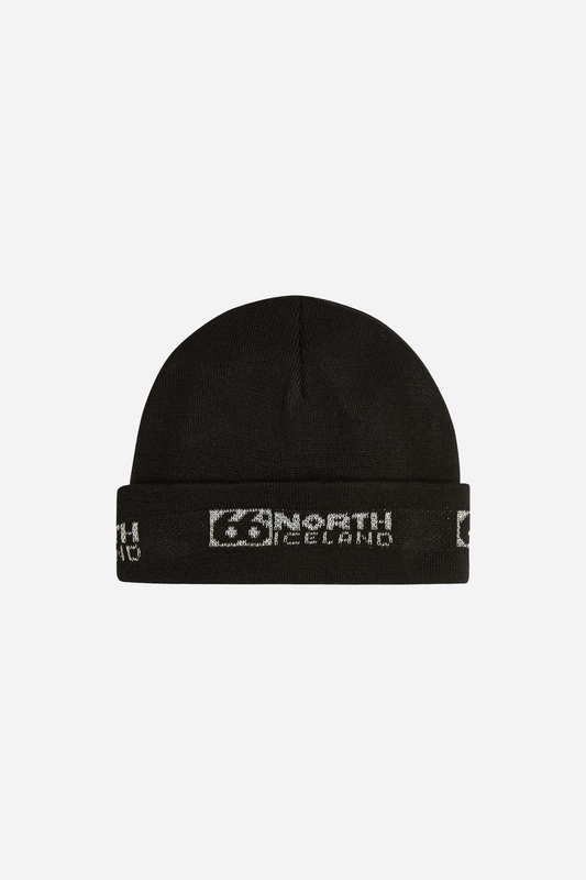 Classic Workman Beanie Black/Silver Reflective