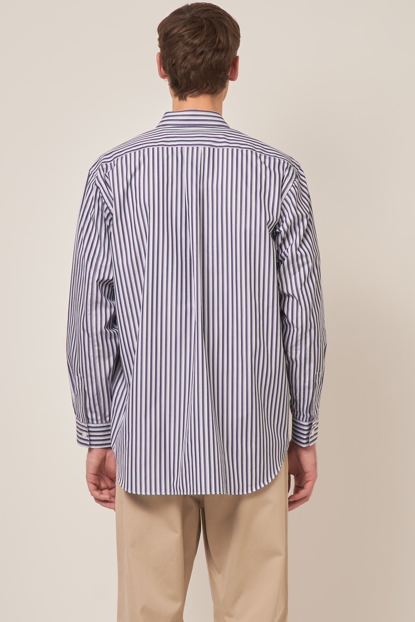 Forever Shirt Dark Navy Stripe