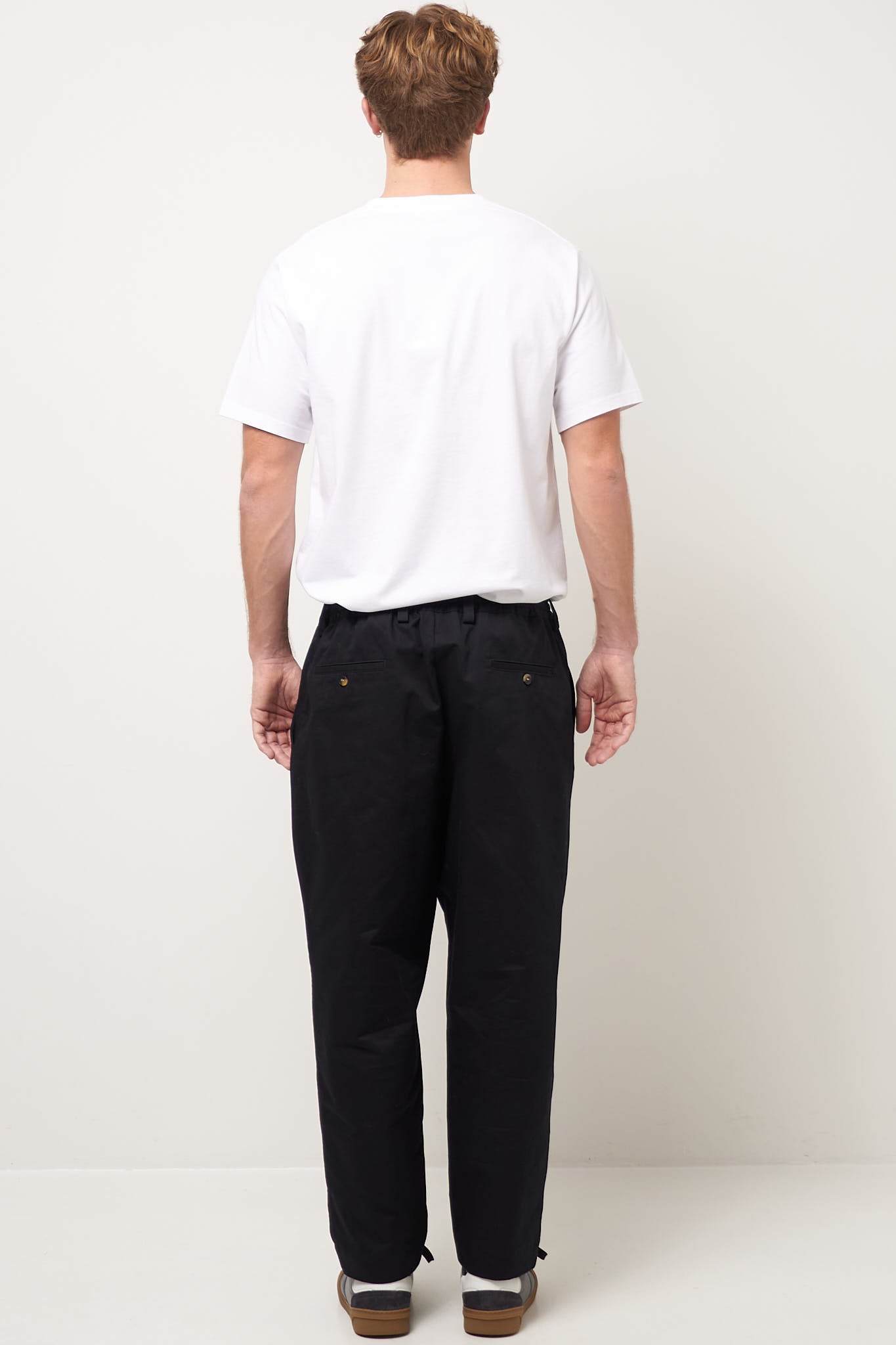 Cotton Gabardine Pant Black