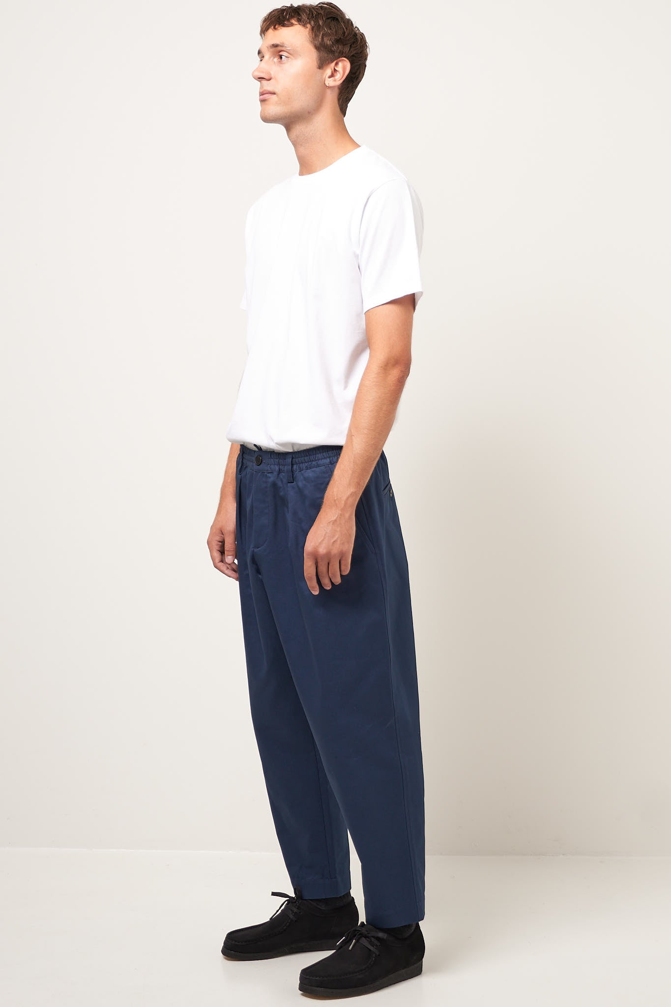 Cotton Gabardine Pant Ink