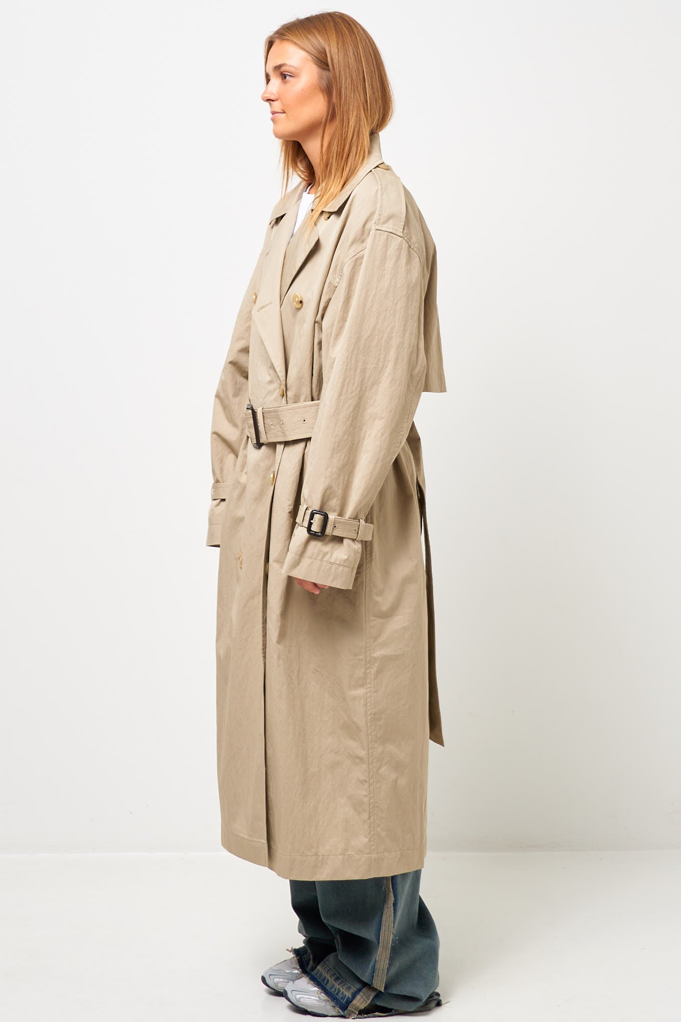 Crisp Summer Trench Clay