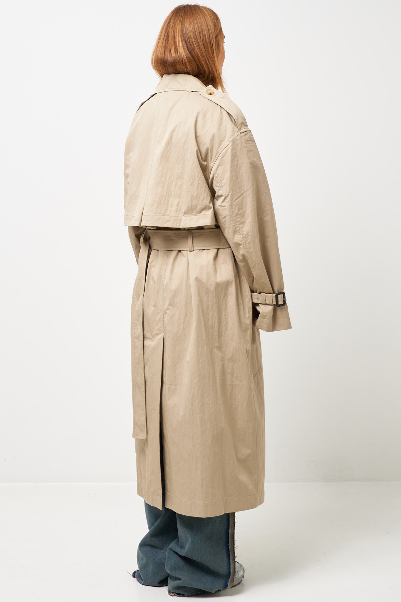 Crisp Summer Trench Clay
