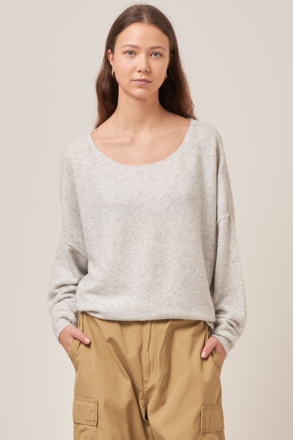 Damsville Sweater Heather Grey