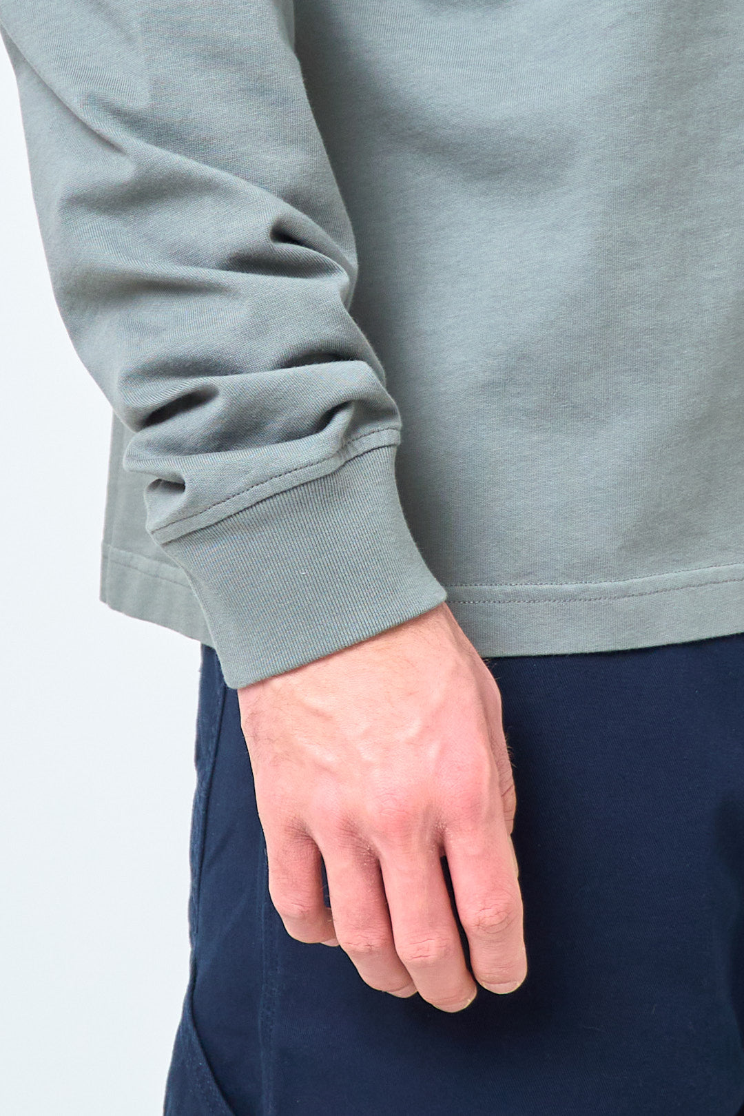 Dynges Longsleeve Glacial Grey