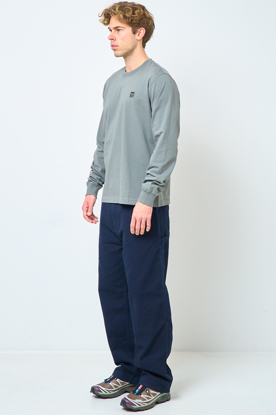 Dynges Longsleeve Glacial Grey