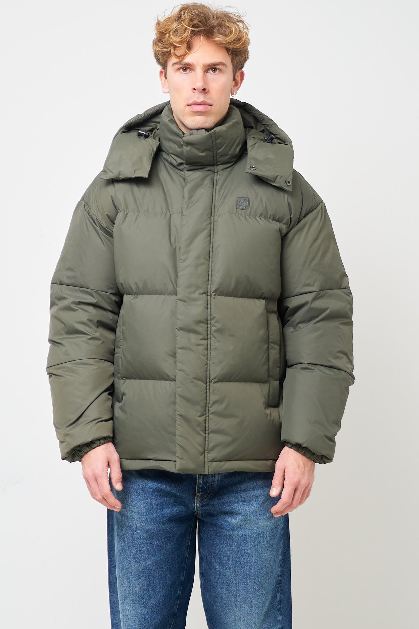 Dyngja Down Jacket Glacial Clay