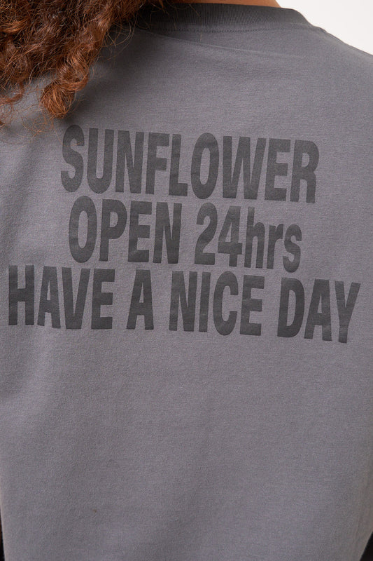 Easy Hours Tee Antracite